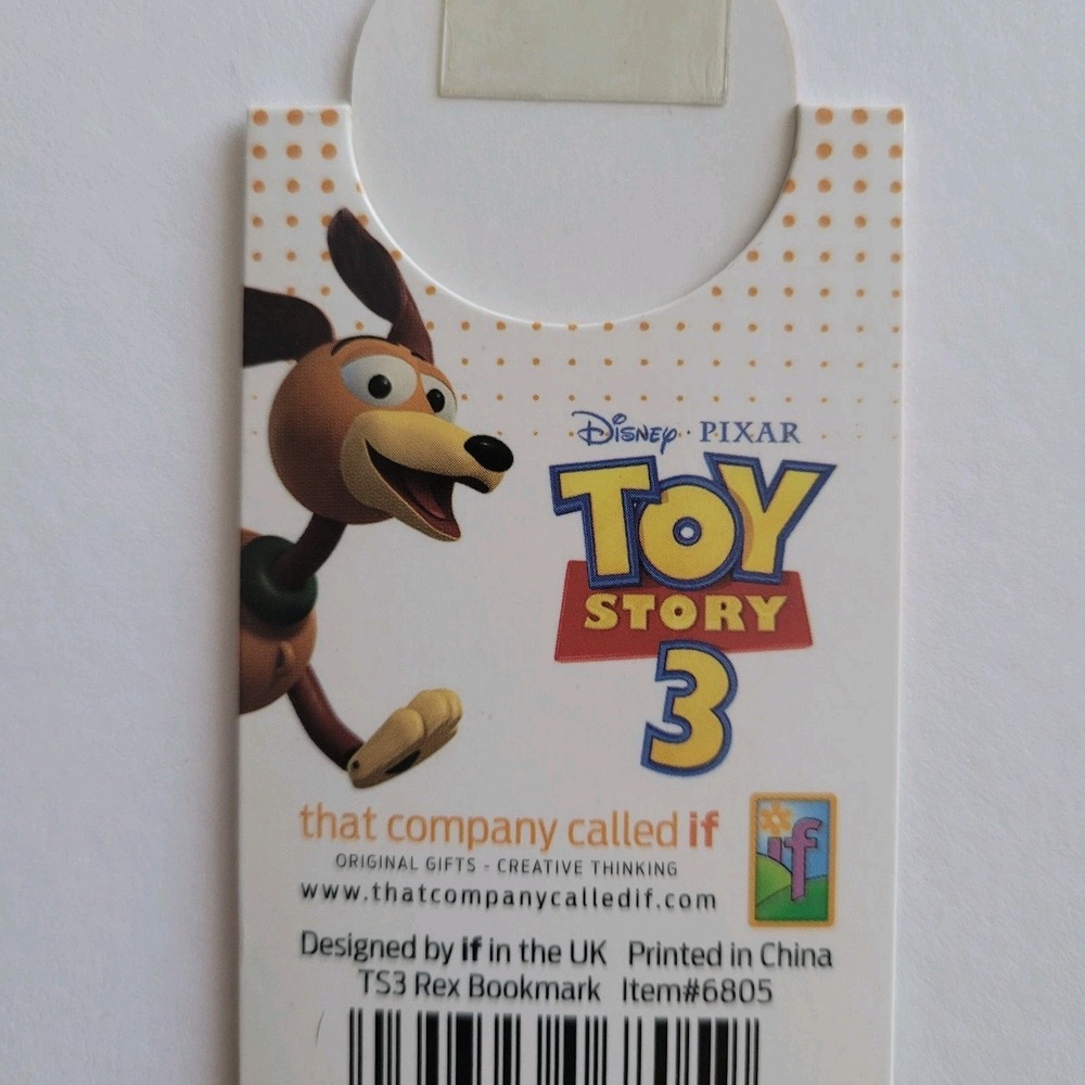 2010 Toy Story 3 T Rex Bookmark Magnetic Magnet UK That Company Called If, #6805 - Picture 14 of 16